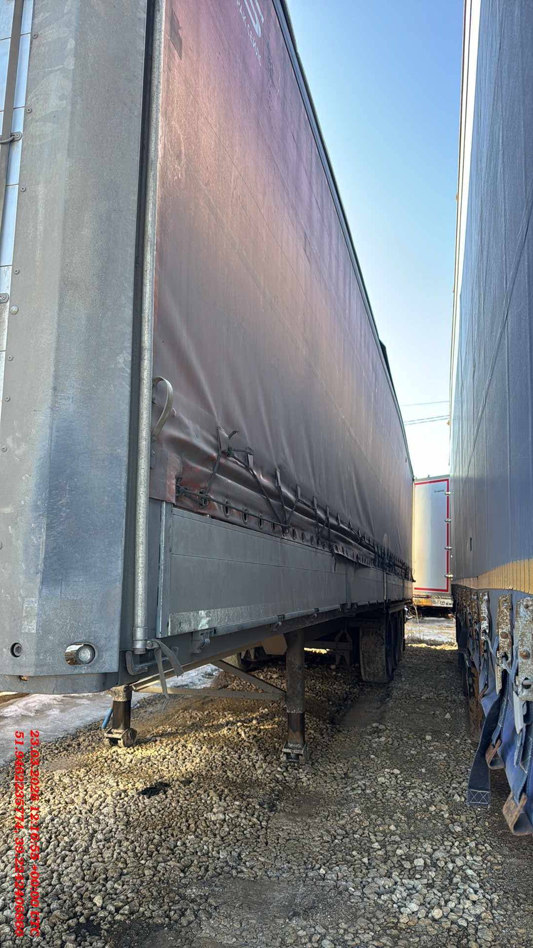 SCHMITZ Шторно-бортовой 9084, 2015 года