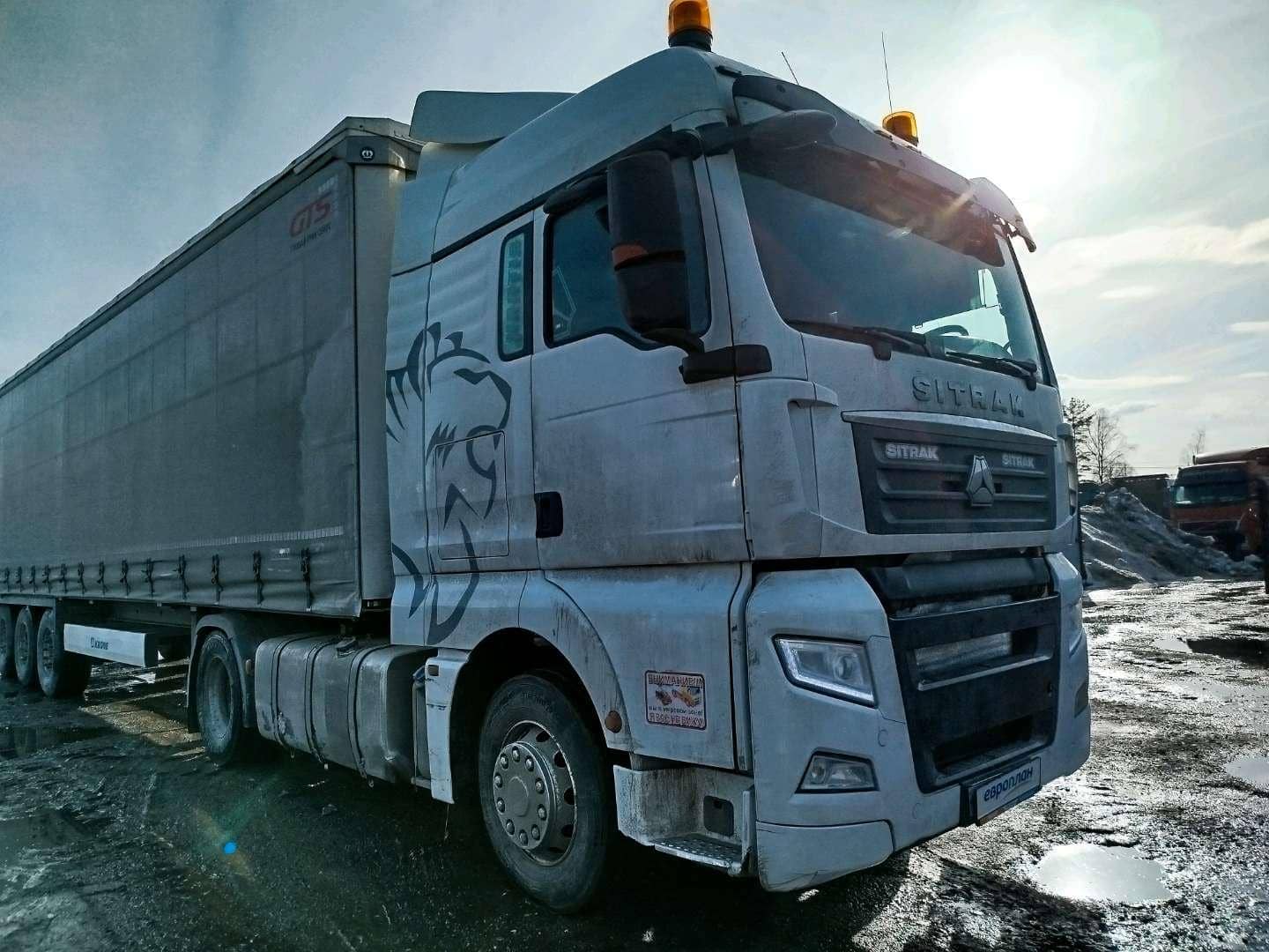 Sitrak C7H MAX ZZ4186V391HE,  287 446 км, 2023 года в лизинг
