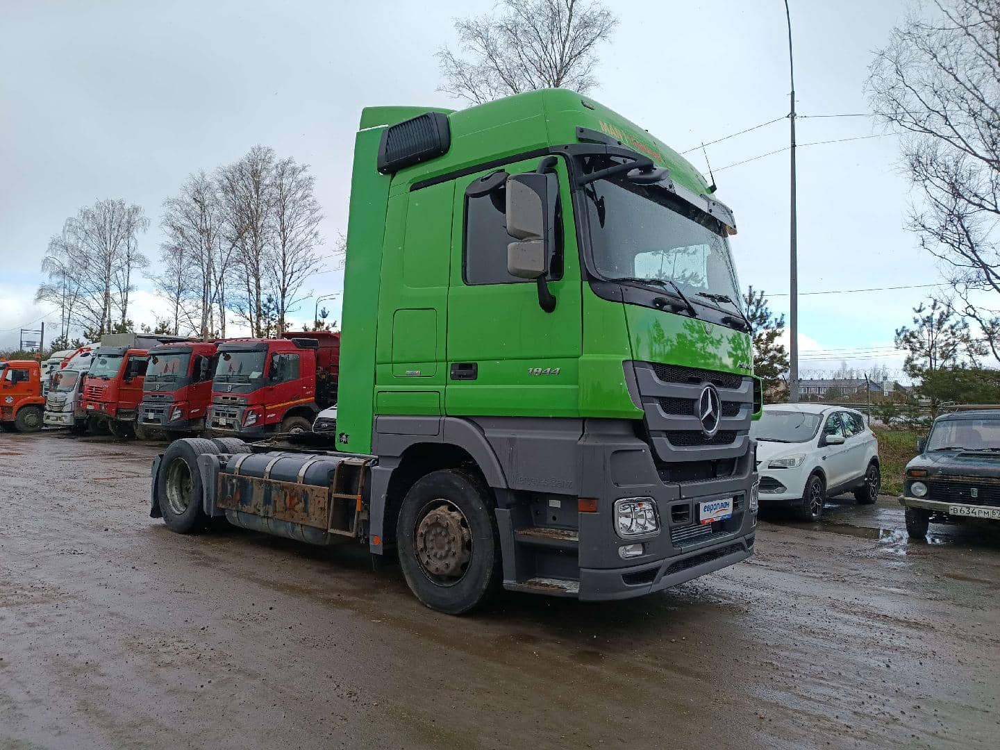 Mercedes-Benz Actros 3 1844 LS 4x2 (L),  1 200 000 км, 2017 года в лизинг