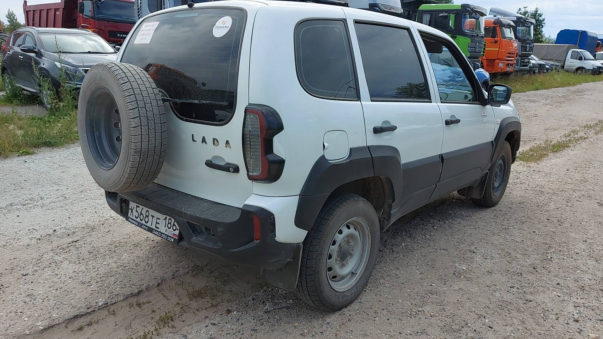 Lada Niva Travel,  166 250 км, 2022 года в лизинг