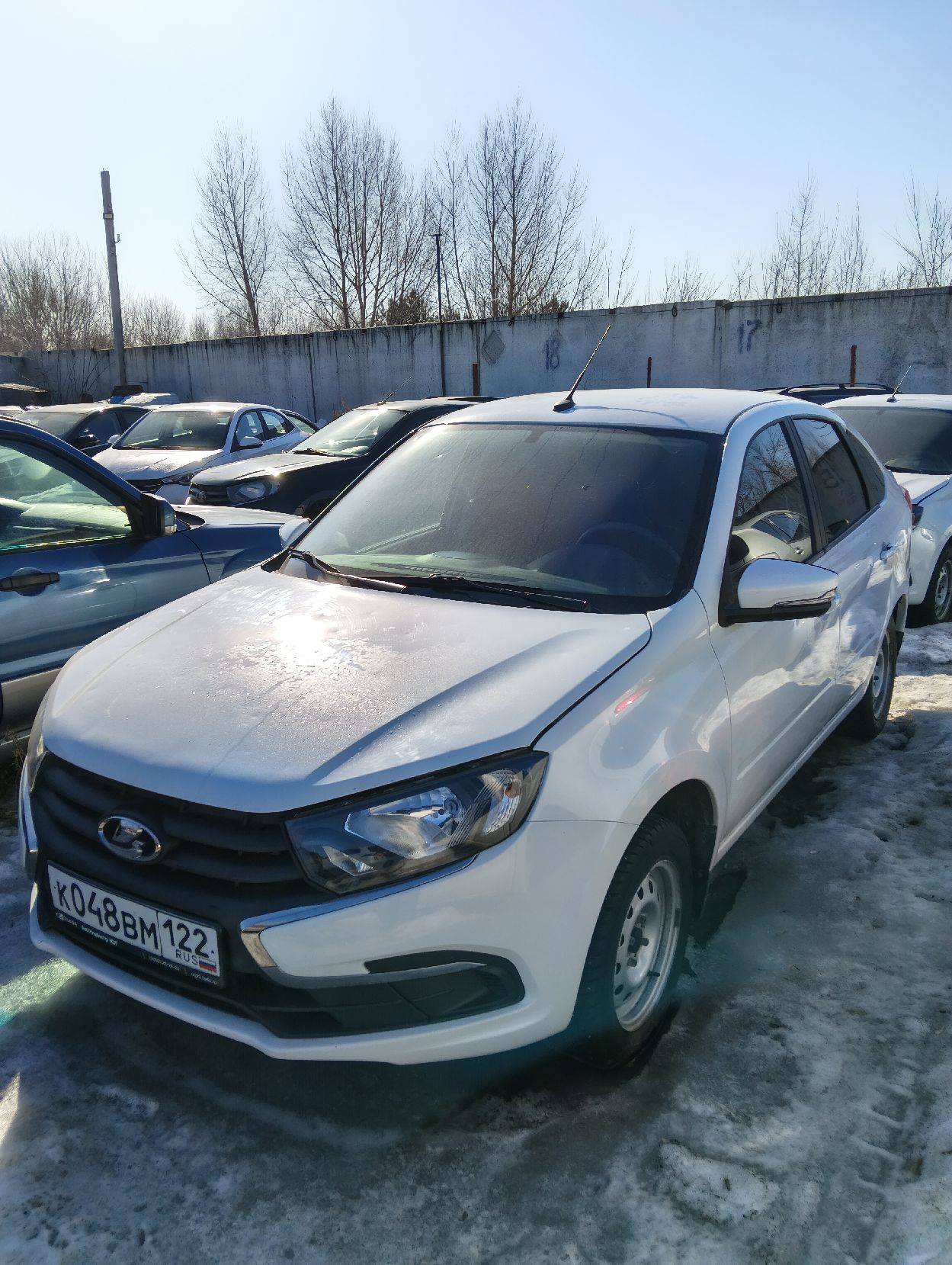 Lada Granta лифтбек,  69 556 км, 2024 года в лизинг