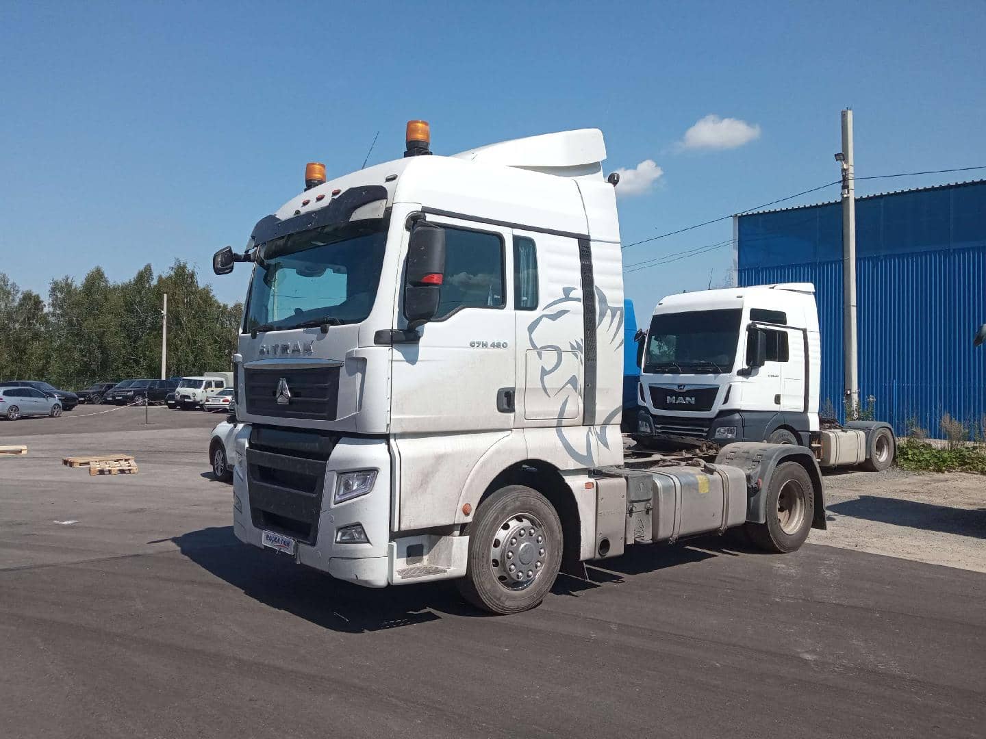 Sitrak ZZ4186V391HE,  321 734 км, 2024 года в лизинг