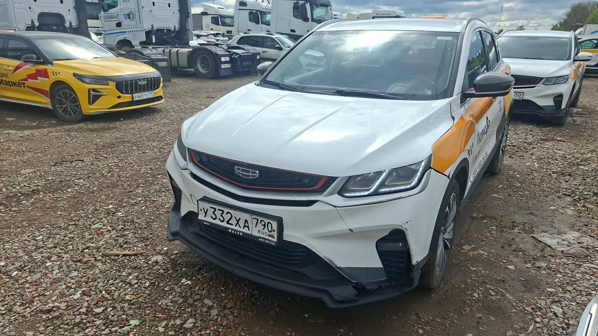 Geely Coolray,  276 488 км, 2023 года в лизинг