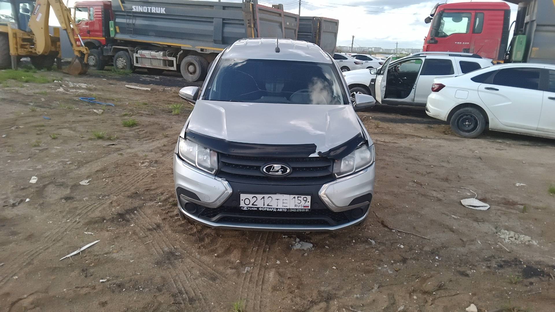 Lada Largus фургон,  111 363 км, 2022 года в лизинг