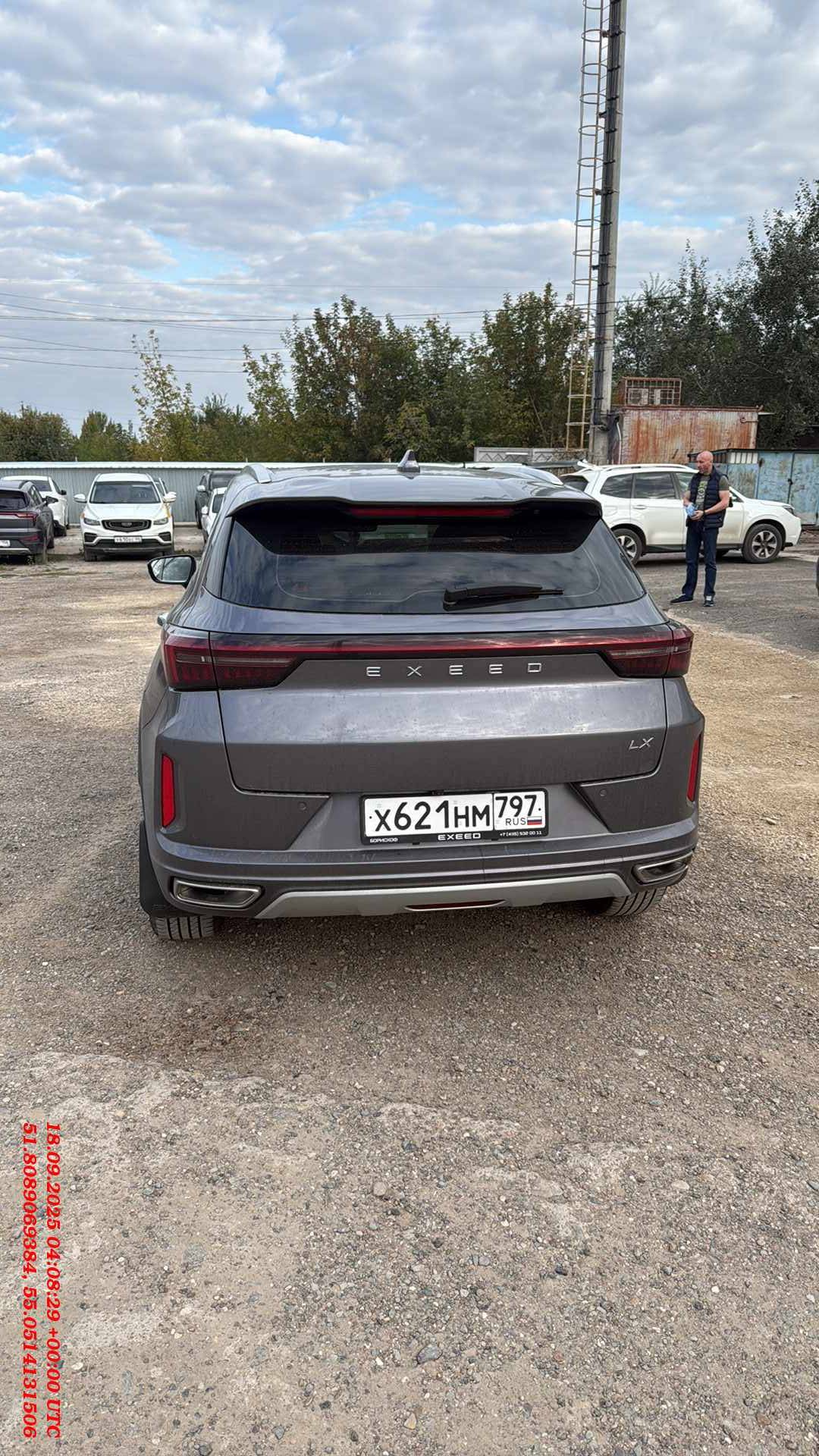 EXEED LX,  34 943 км, 2023 года в лизинг