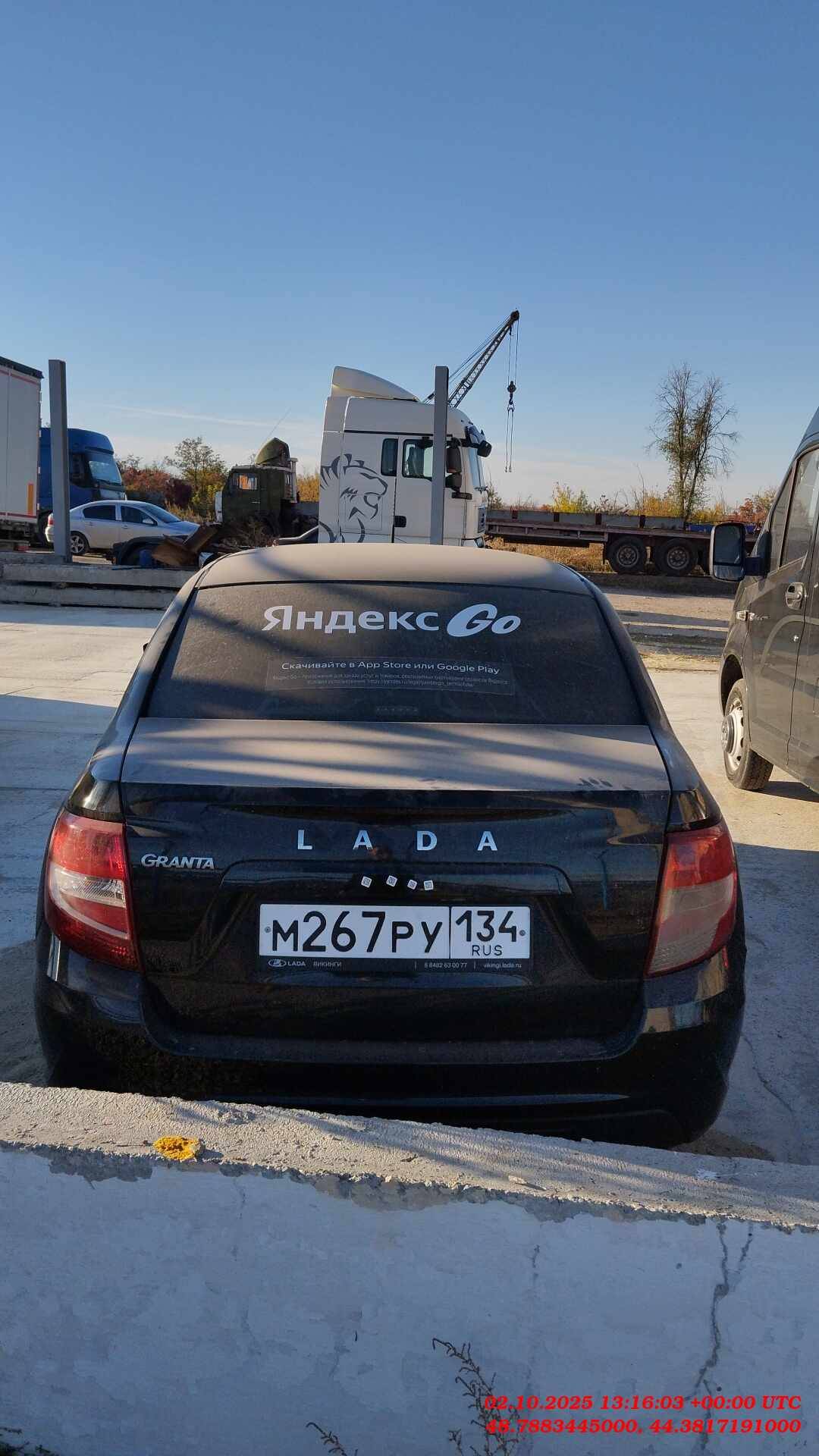 Lada Granta седан,  100 000 км, 2022 года в лизинг