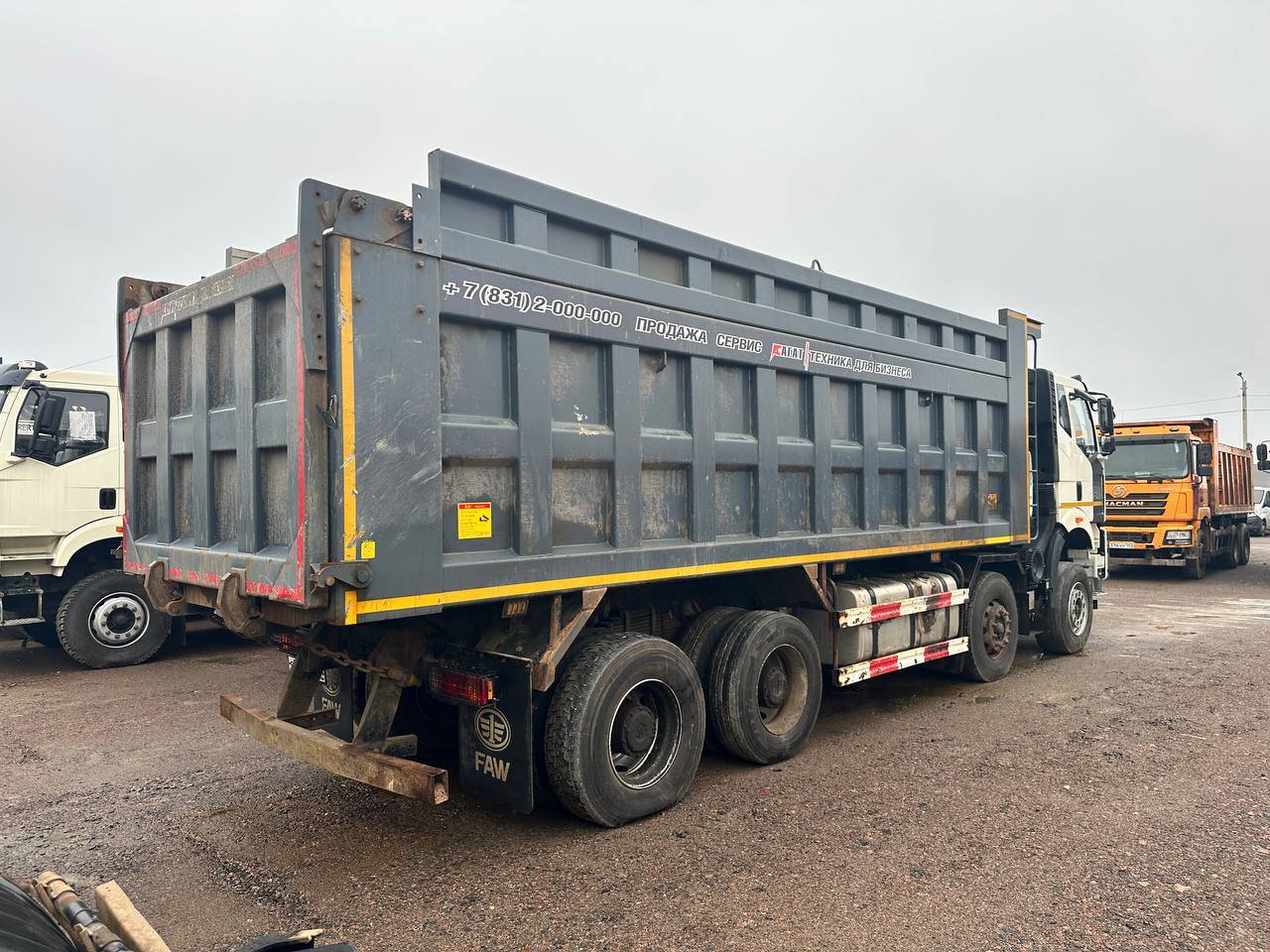 FAW CA3311P66K24T4E5 8х4,  71 643 км, 2023 года в лизинг