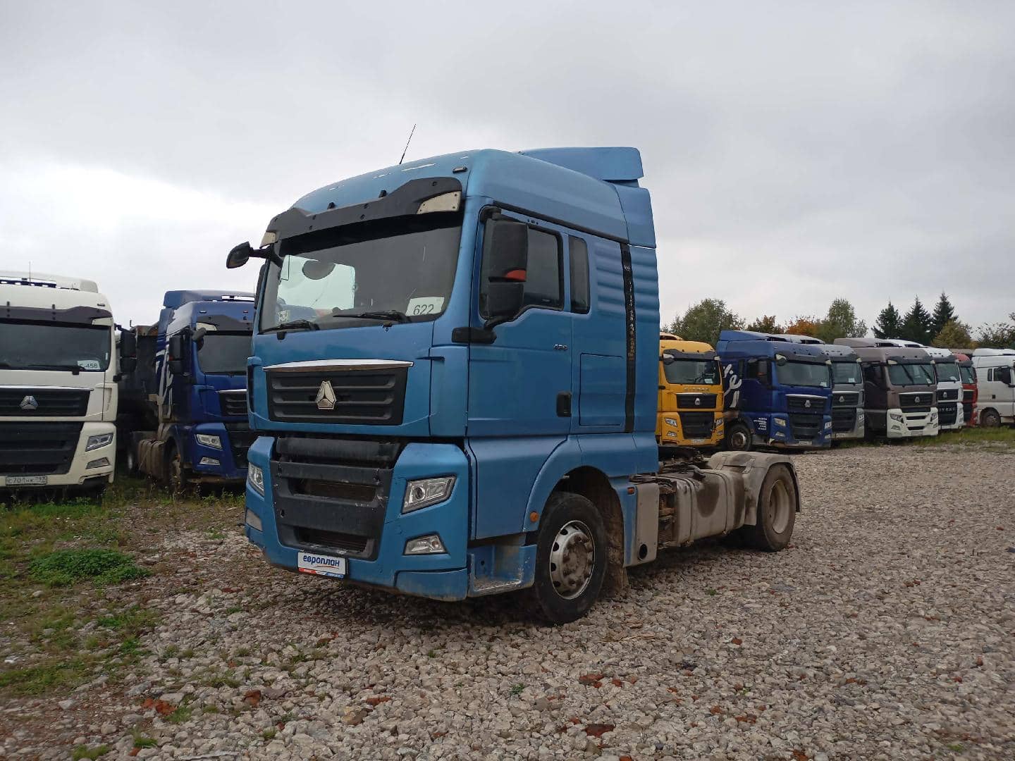 Sitrak C7H 4x2 ZZ4186V361HE,  787 369 км, 2022 года в лизинг