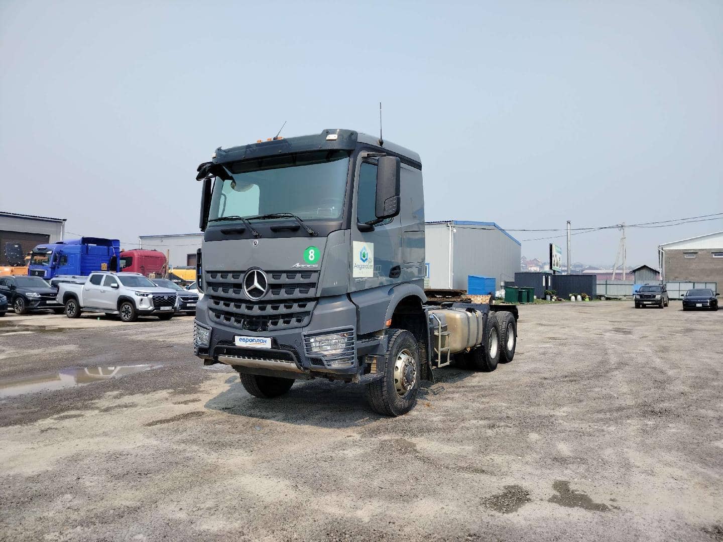 Mercedes-Benz Arocs 3348 AS 6x6 (ClassicSpace),  161 267 км, 2021 года в лизинг