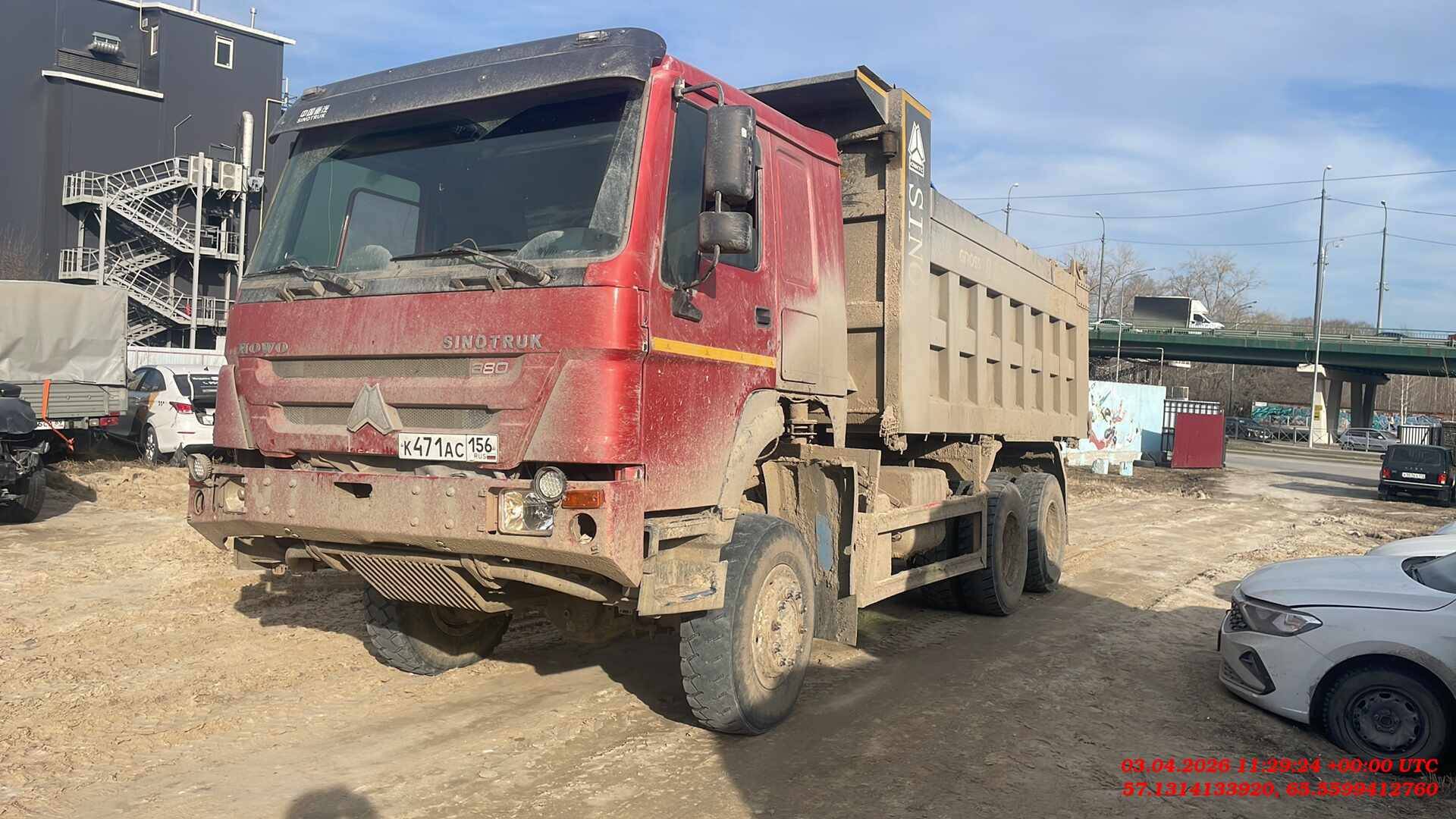 HOWO ZZ3327S3857E 6х6,  83 126 км, 2022 года в лизинг