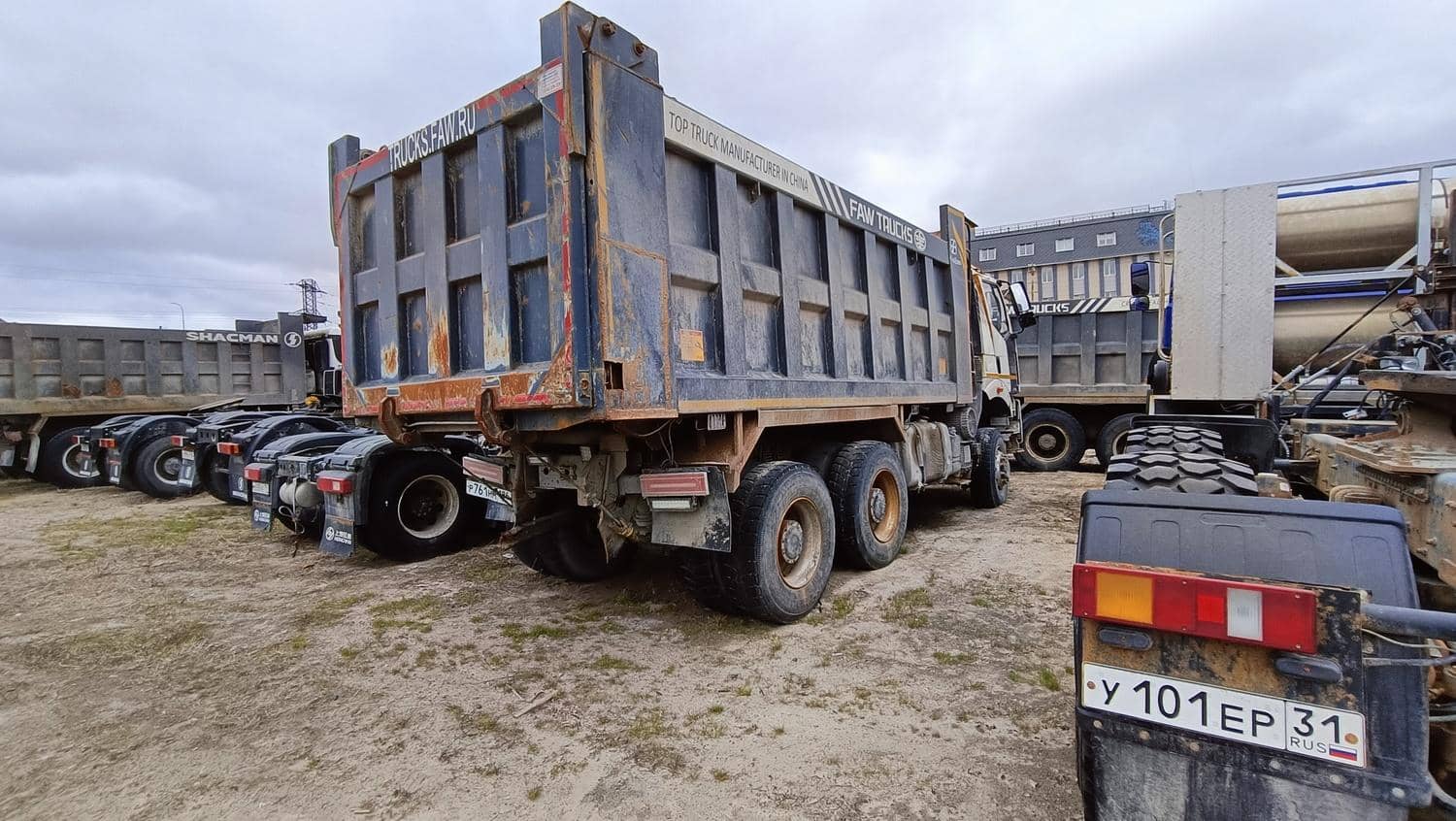 FAW CA3250P66K24L1TE5 6x6,  100 509 км, 2022 года в лизинг