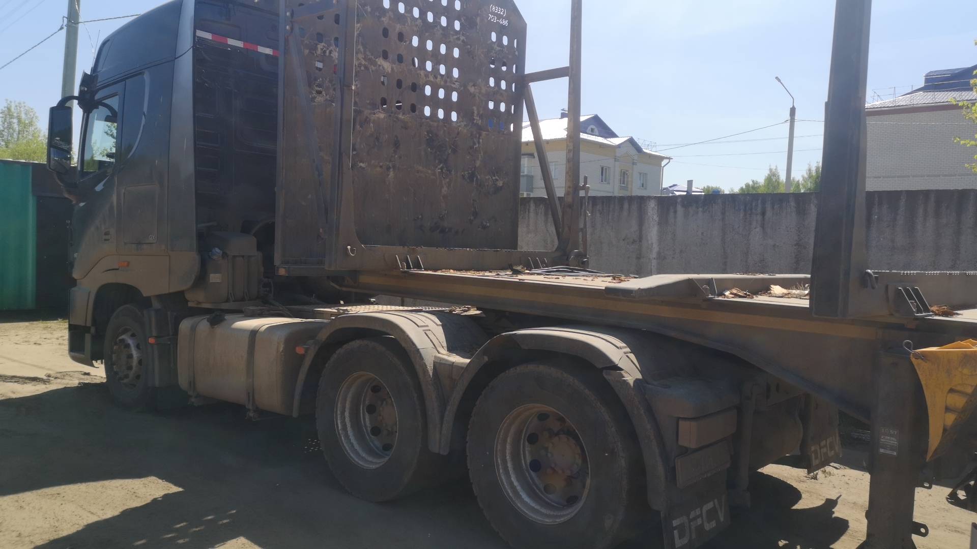DongFeng DFH4271 6x4,  74 837 км, 2024 года в лизинг