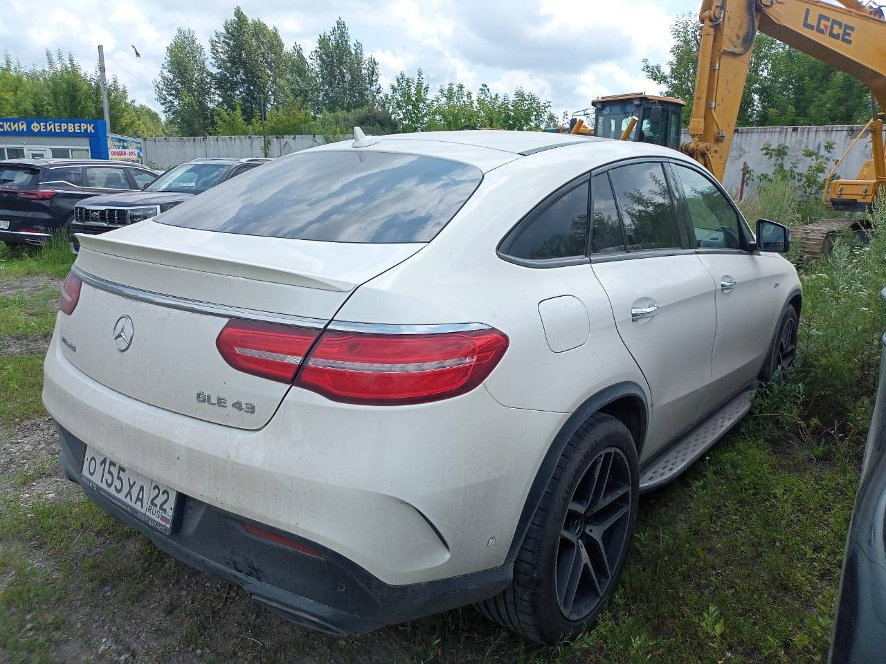 Mercedes-Benz GLE купе,  132 112 км, 2017 года в лизинг