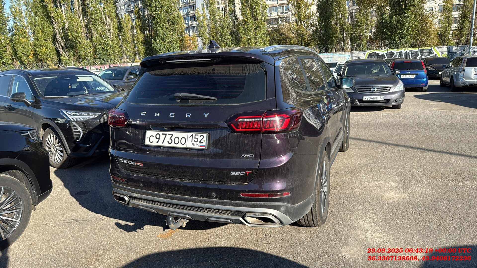 Chery Tiggo 8 PRO,  104 972 км, 2022 года в лизинг