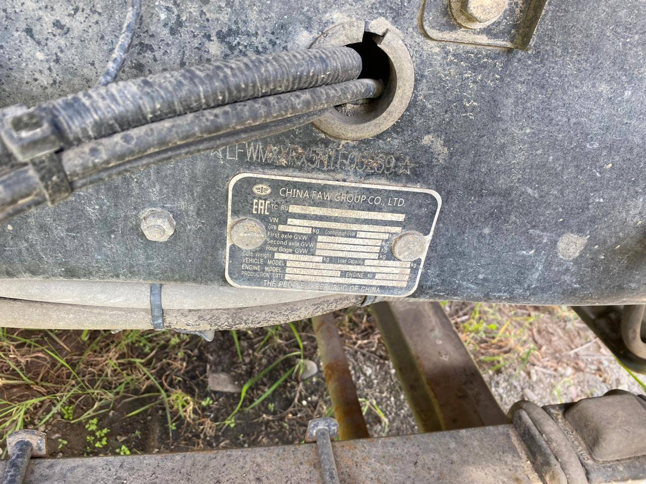 FAW CA3310P66K24T4E5 8х4 Лот 000002203