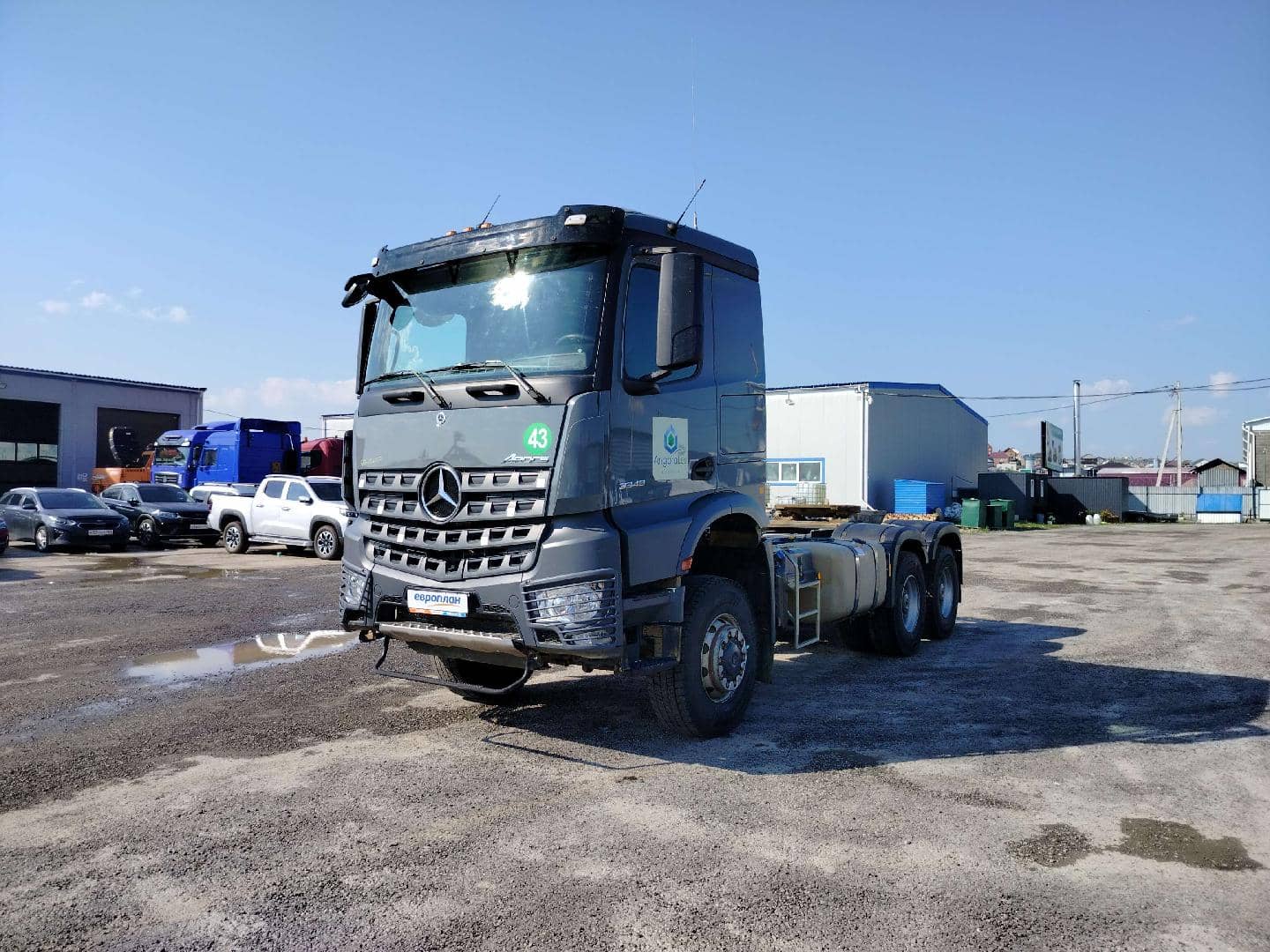 Mercedes-Benz Arocs 3348 AS 6x6 (ClassicSpace),  166 878 км, 2021 года в лизинг