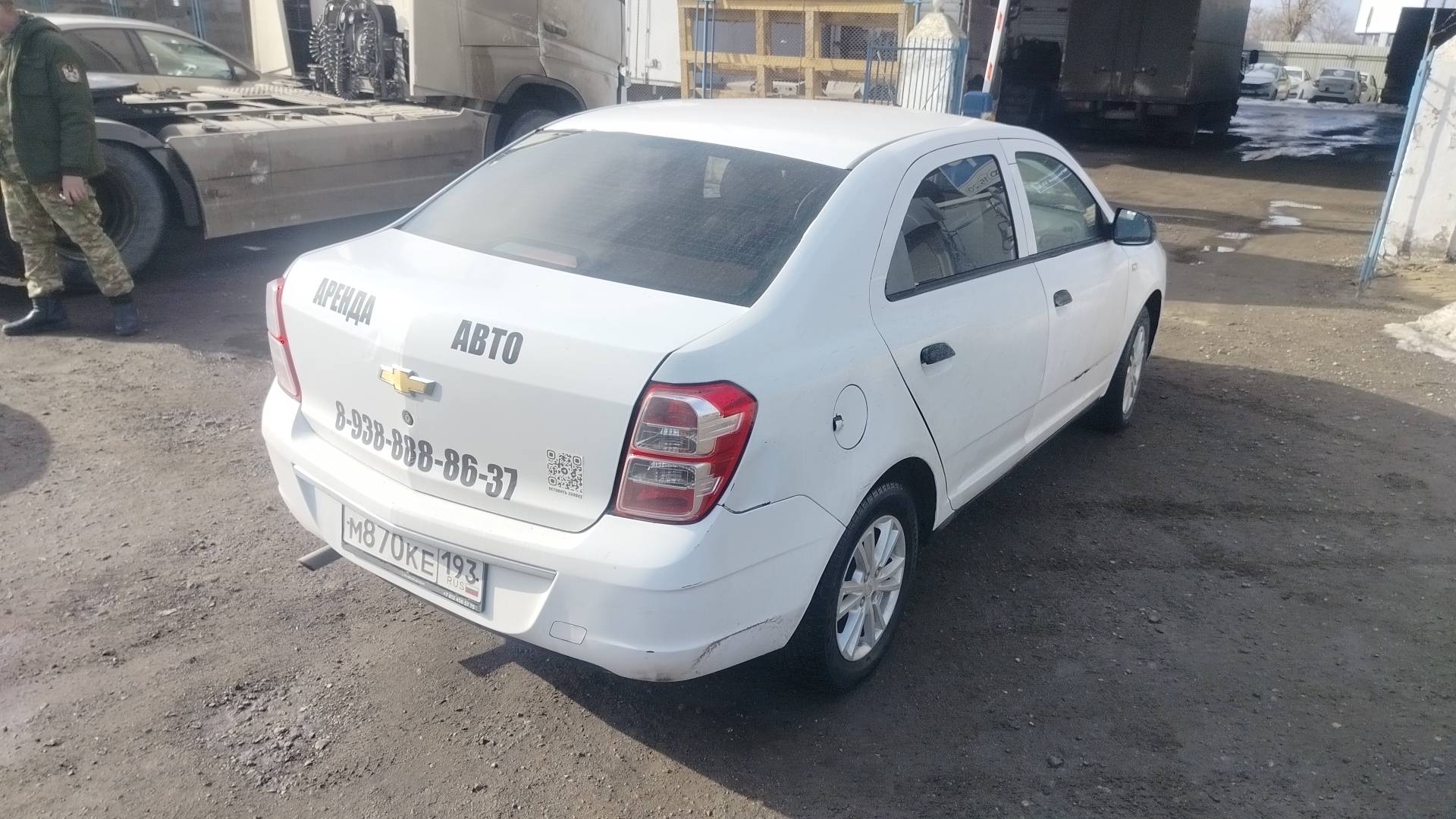 Chevrolet Cobalt,  64 335 км, 2023 года в лизинг