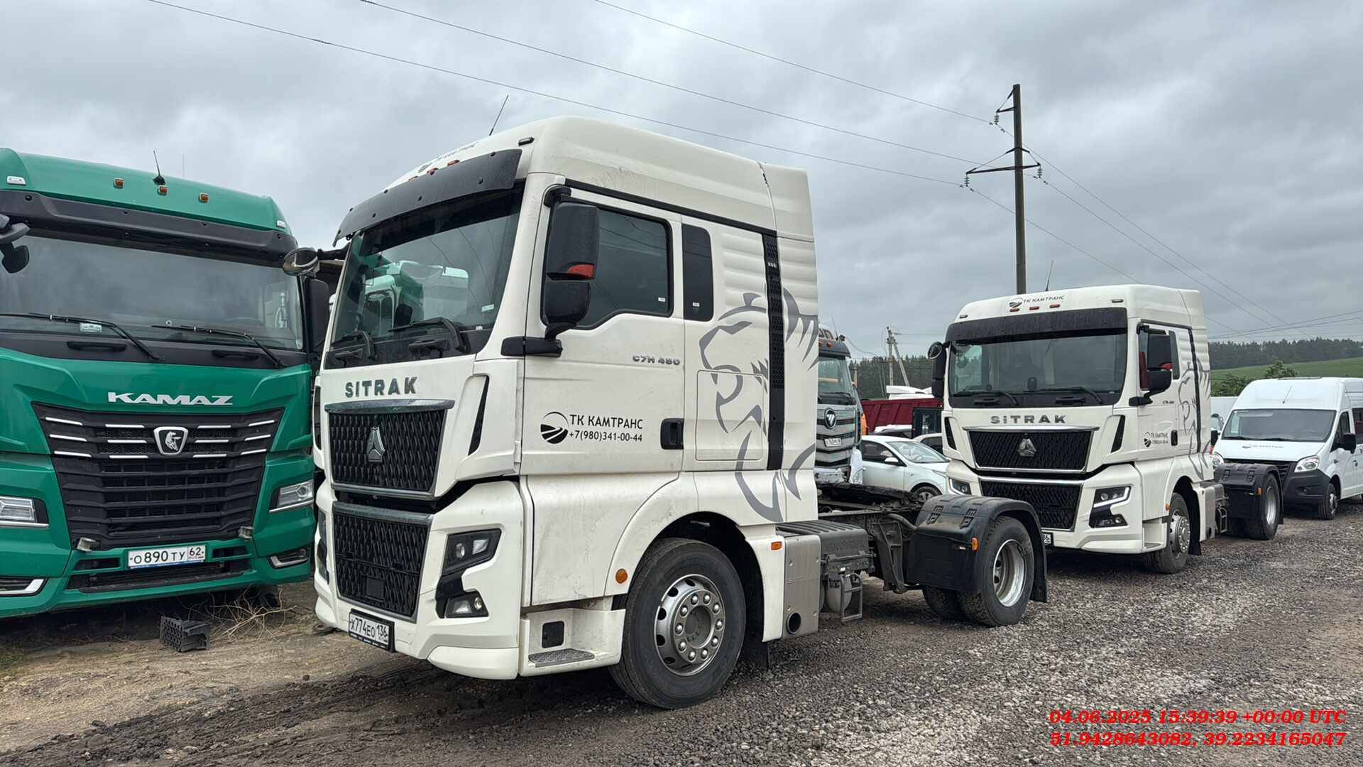Sitrak C7H 4x2 ZZ4186V361HE,  87 612 км, 2024 года в лизинг