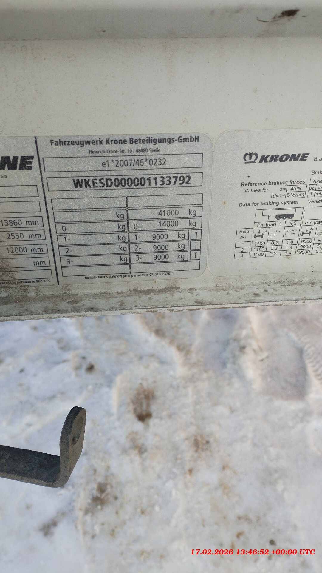 KRONE Шторный SD, 2023 года в лизинг