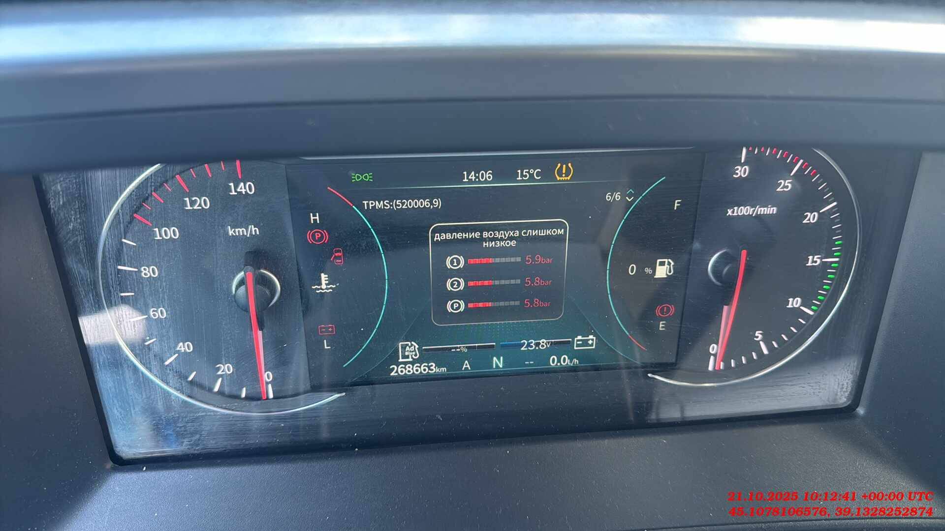 DongFeng GX D111A 4x2,  268 663 км, 2023 года в лизинг