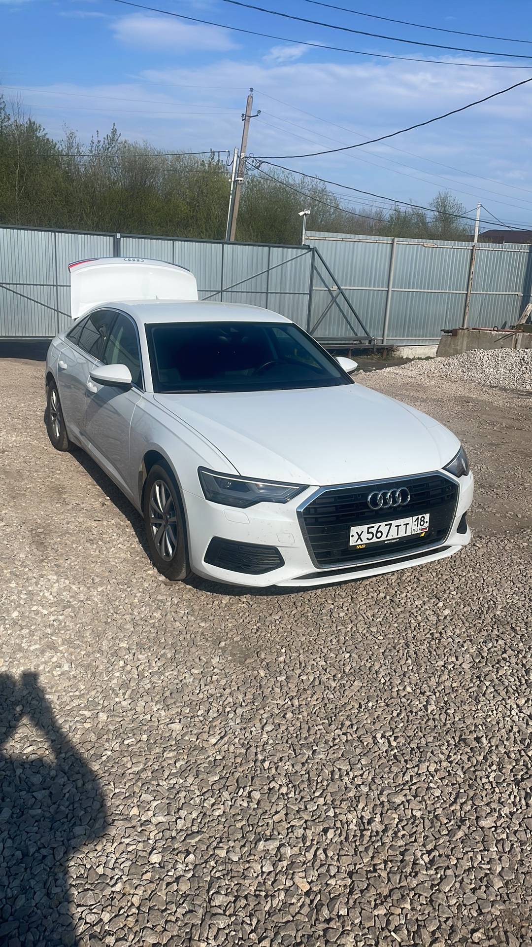 Audi A6,  22 828 км, 2022 года в лизинг