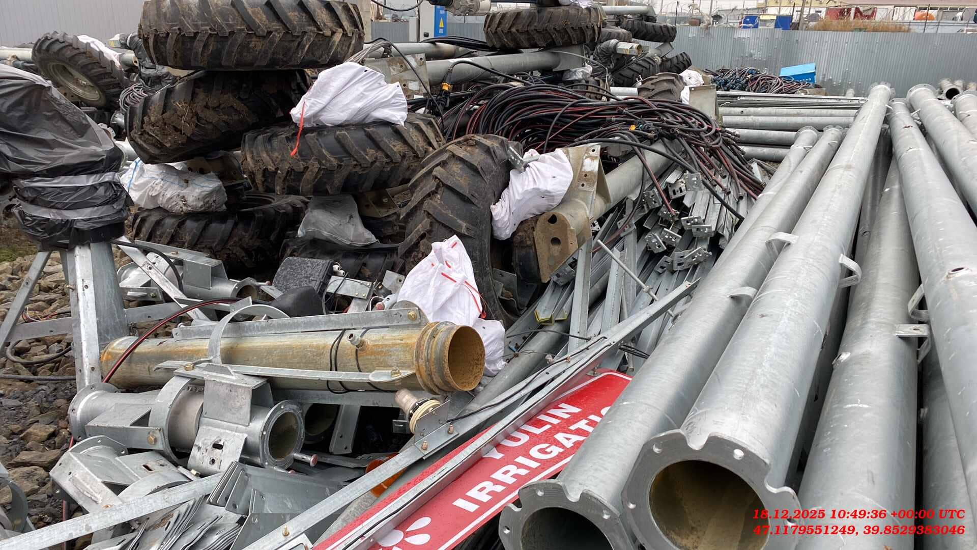 YULIN Стационарная секторная дождевальная установка, 2024 года в лизинг