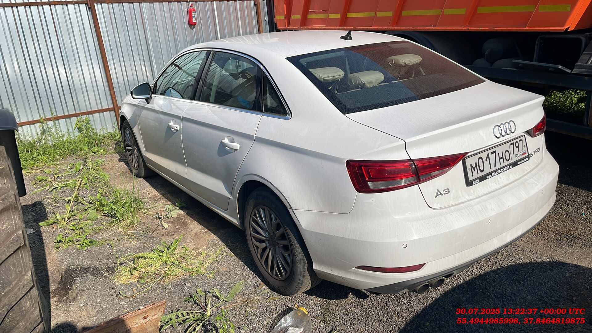 Audi A3 Sedan,  200 945 км, 2018 года в лизинг