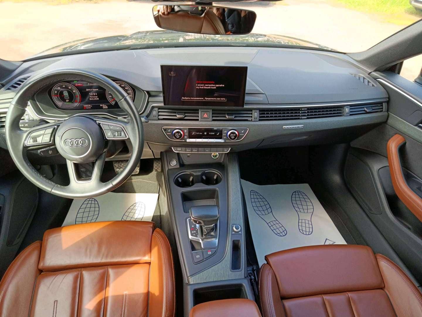 Audi A5 Sportback,  106 629 км, 2022 года в лизинг
