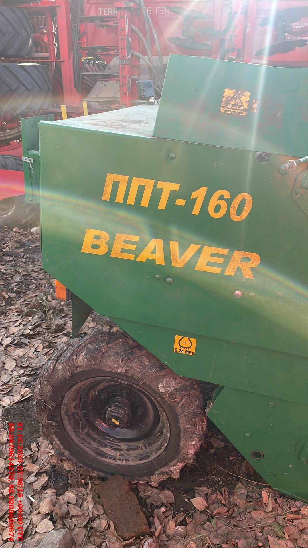 Бобруйскагромаш ППТ-160 "Beaver" Пресс-подборщик тюковый прицепной, 2024 года в лизинг