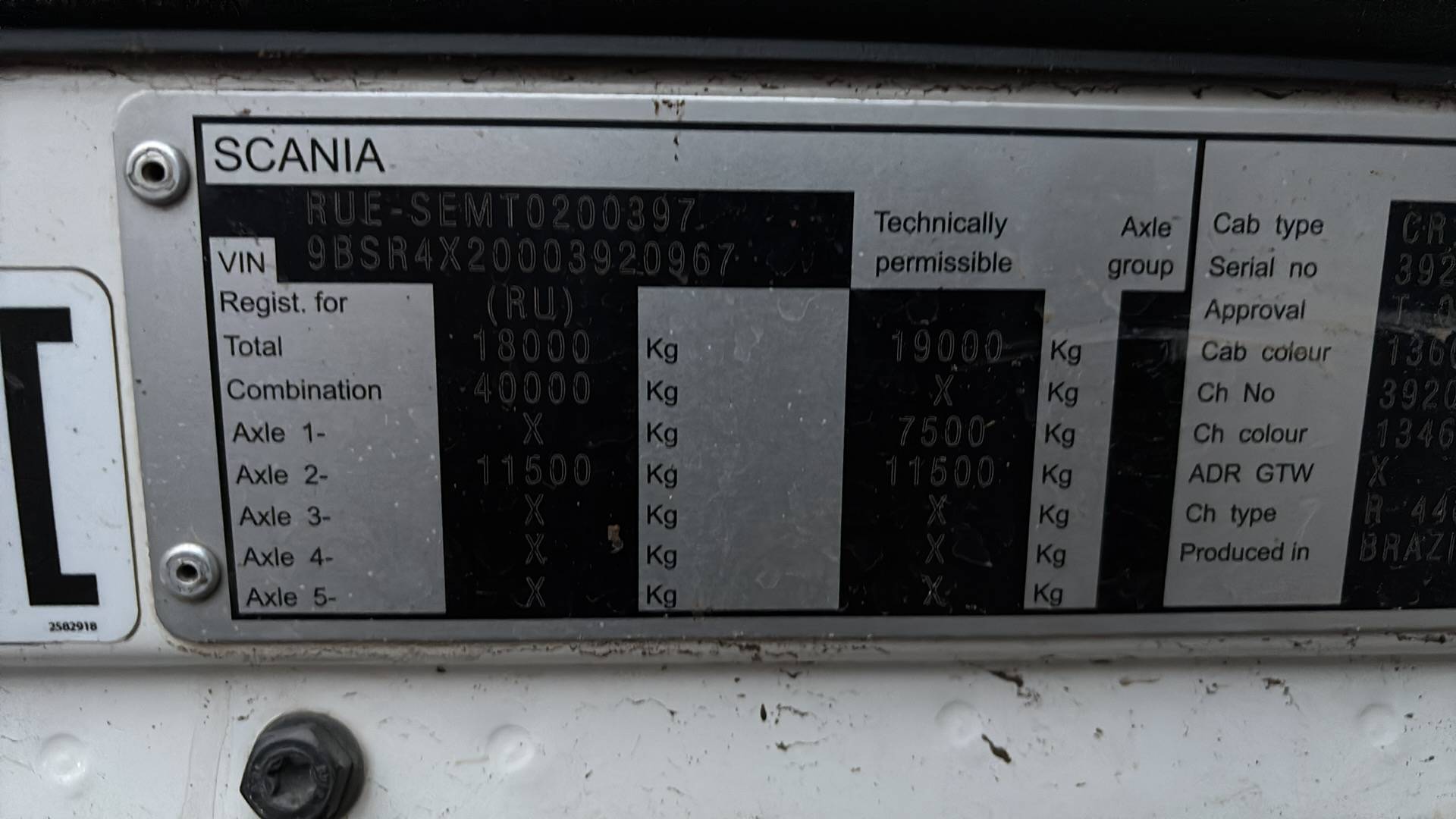 SCANIA R 440 LA4x2HNA (N),  1 425 706 км, 2018 года в лизинг