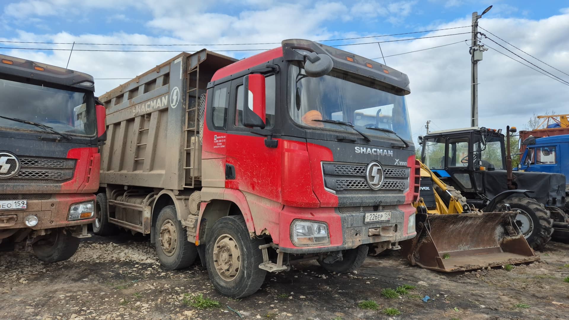 Shacman SX33186V366,  693 452 км, 2023 года в лизинг