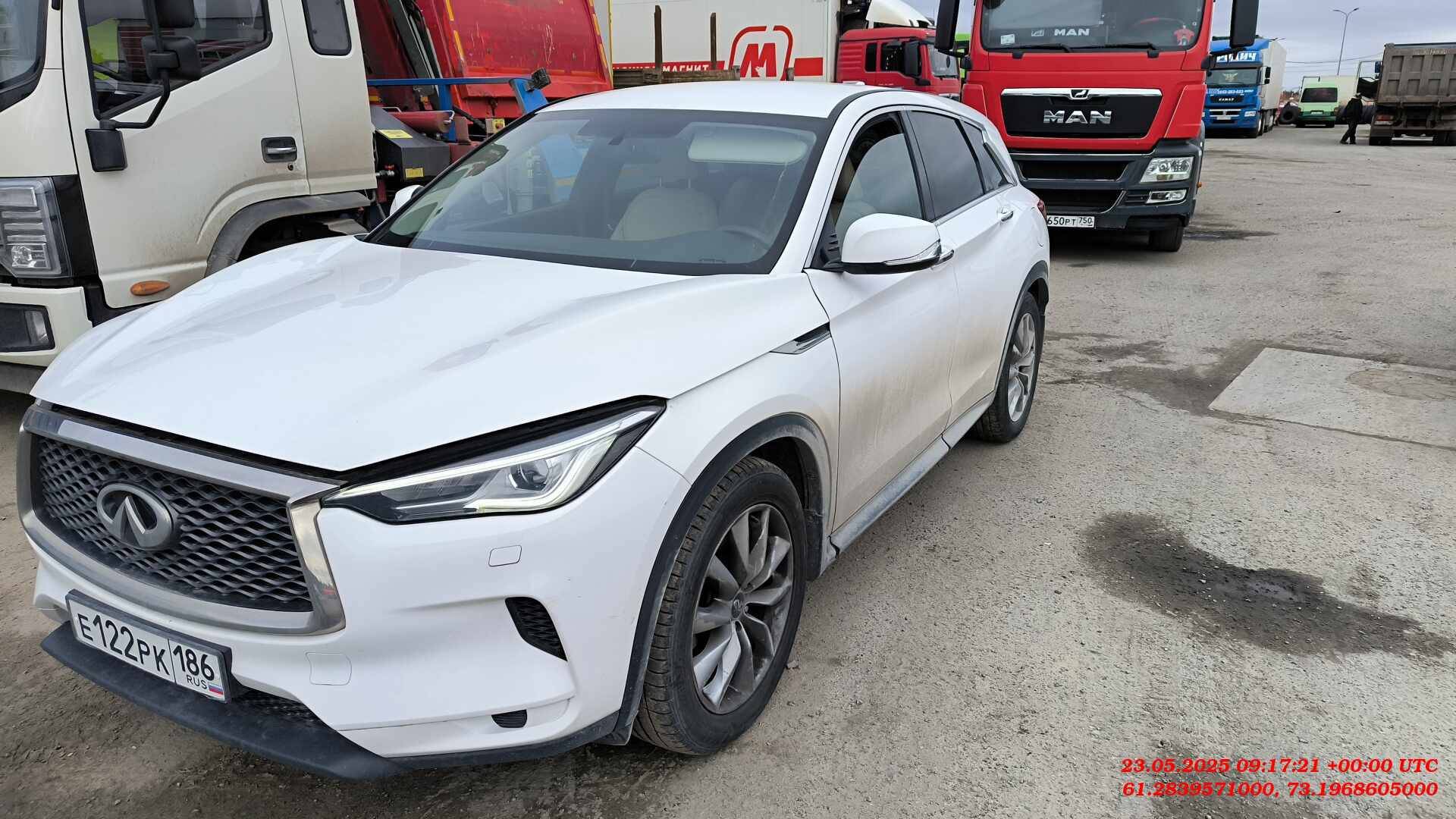 INFINITI QX50,  16 083 км, 2021 года в лизинг