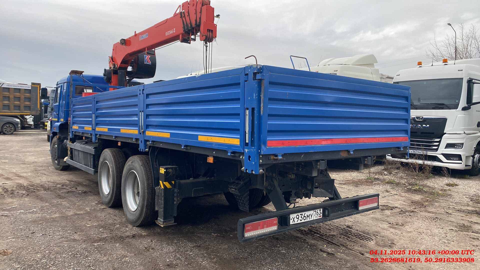 КАМАЗ 65117-48(A5),  3 832 км, 2024 года в лизинг