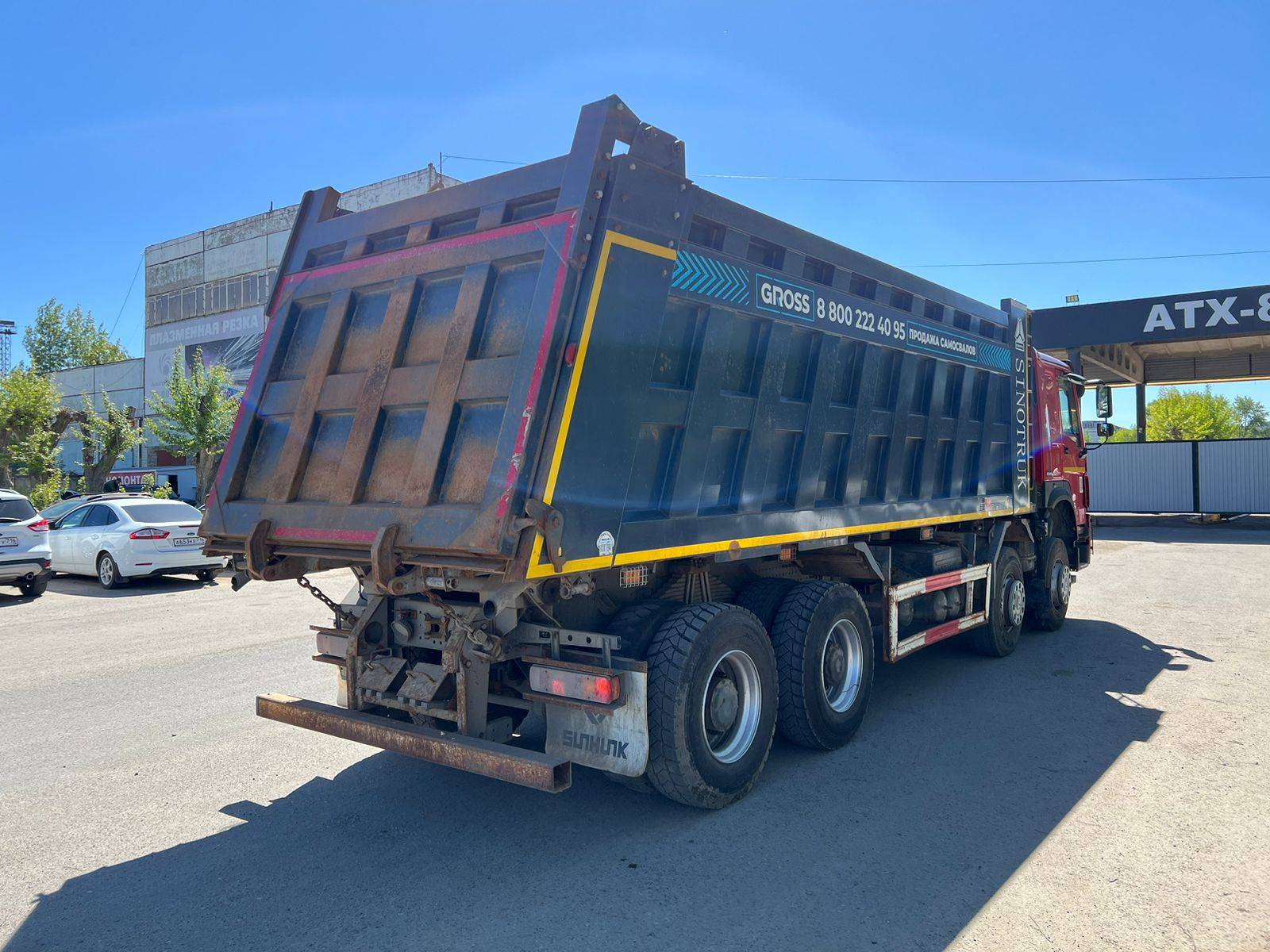 HOWO ZZ3407S3867E 8x4 Лот 000002473