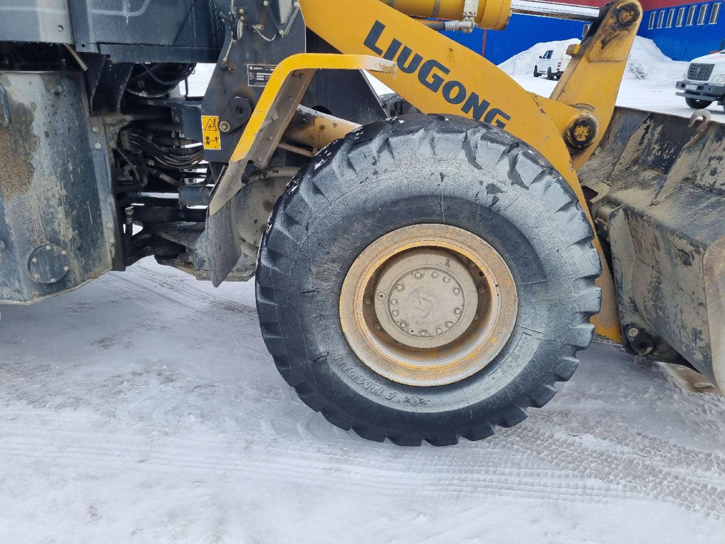 LiuGong CLG855H, 2021 года в лизинг