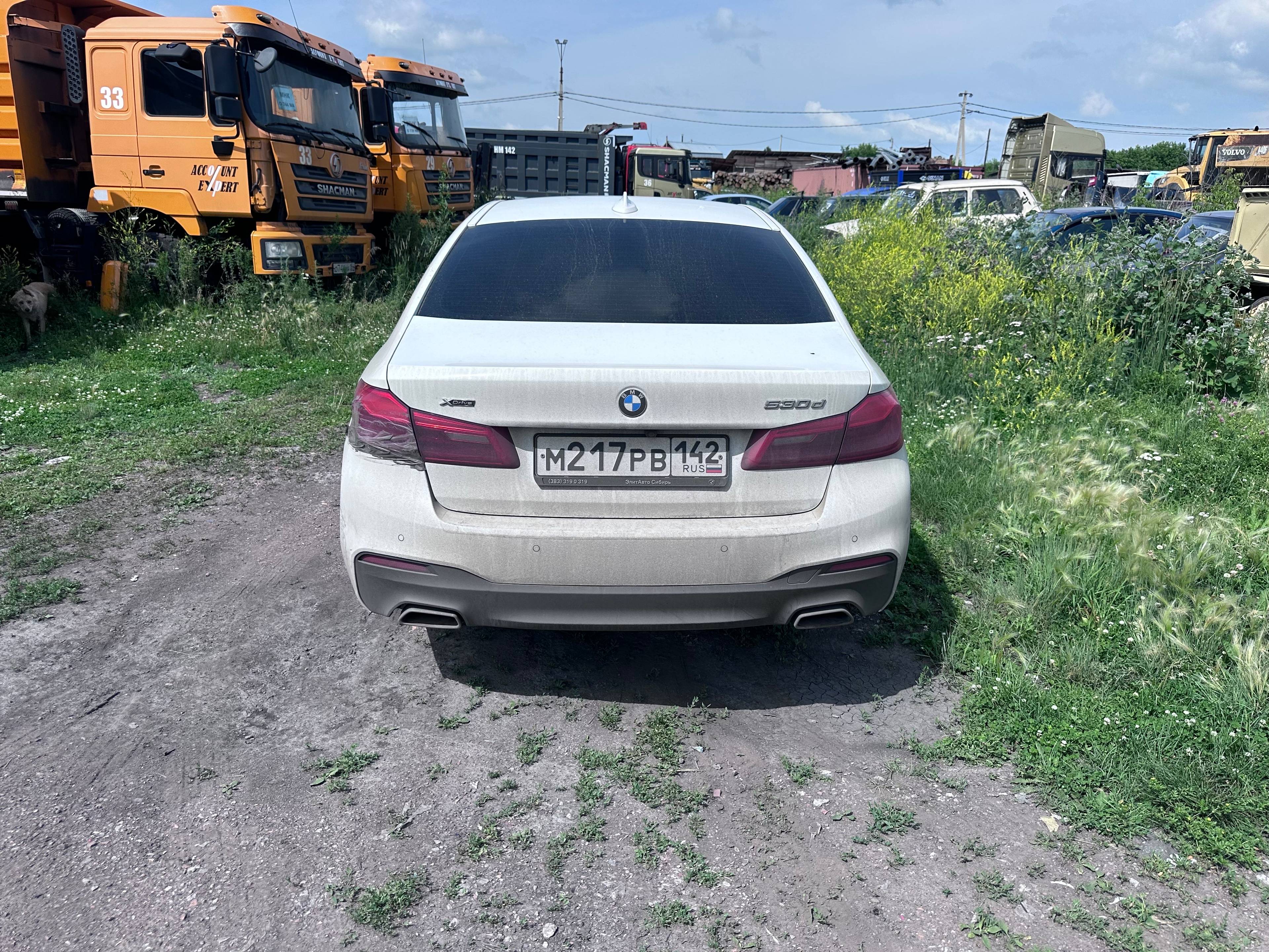 BMW 5 серия,  74 360 км, 2018 года в лизинг