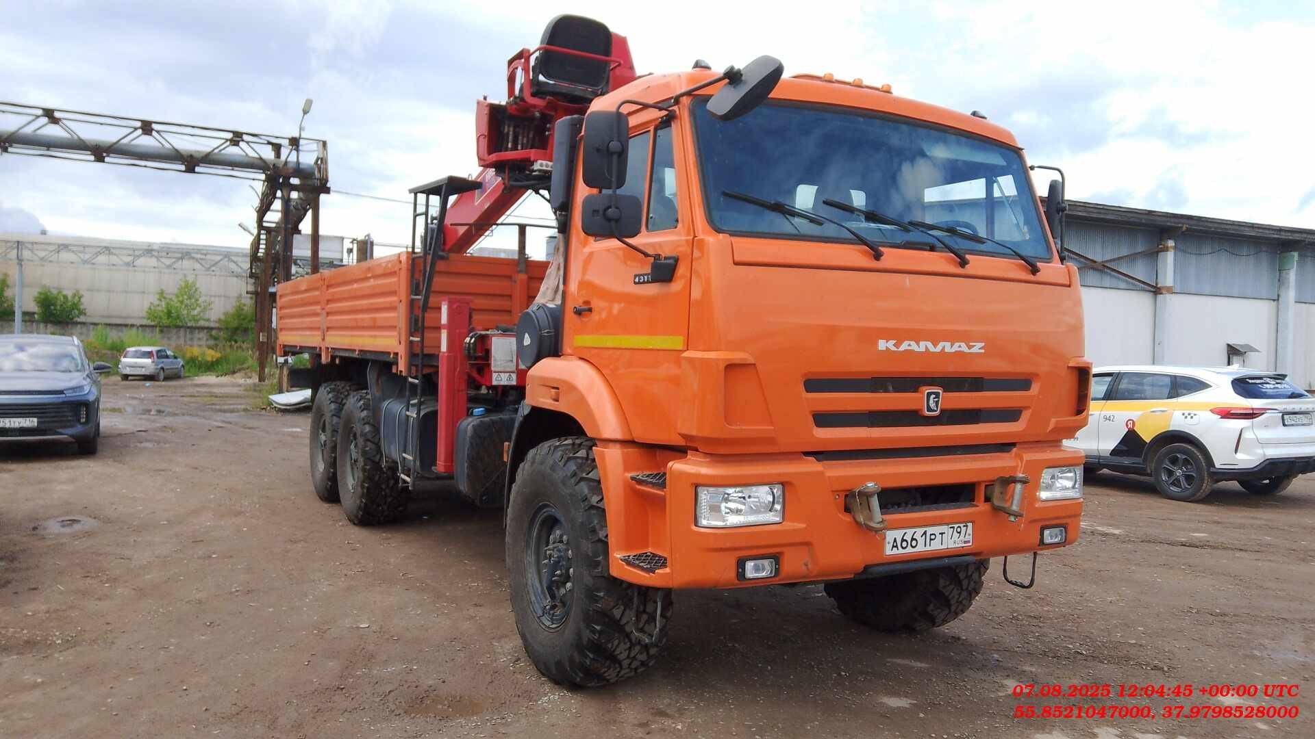 КАМАЗ 43118-50(E5),  18 077 км, 2024 года в лизинг