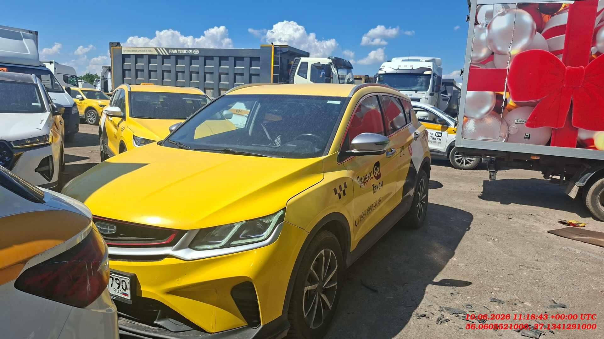 Geely Coolray,  312 698 км, 2023 года в лизинг