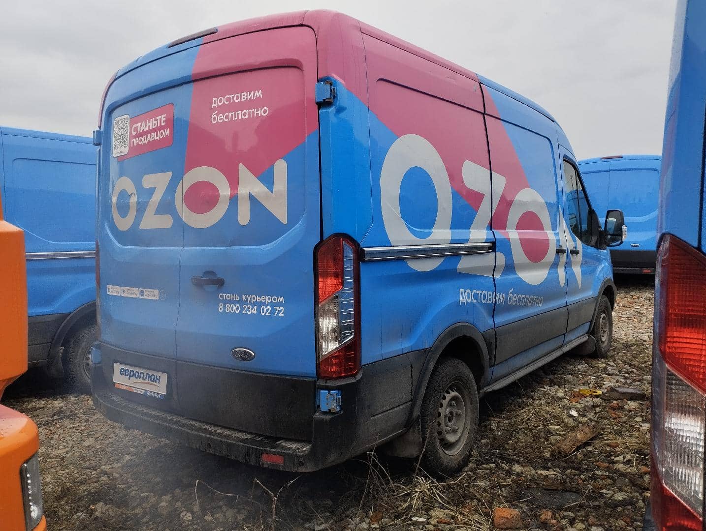 Ford Transit,  189 612 км, 2021 года в лизинг