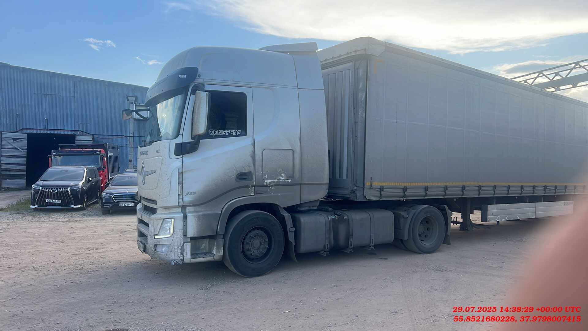 DongFeng GX DFH4180 4x2,  605 569 км, 2023 года в лизинг