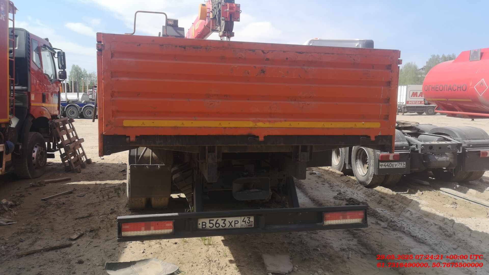 КАМАЗ 65115-50(E5),  52 774 км, 2021 года в лизинг