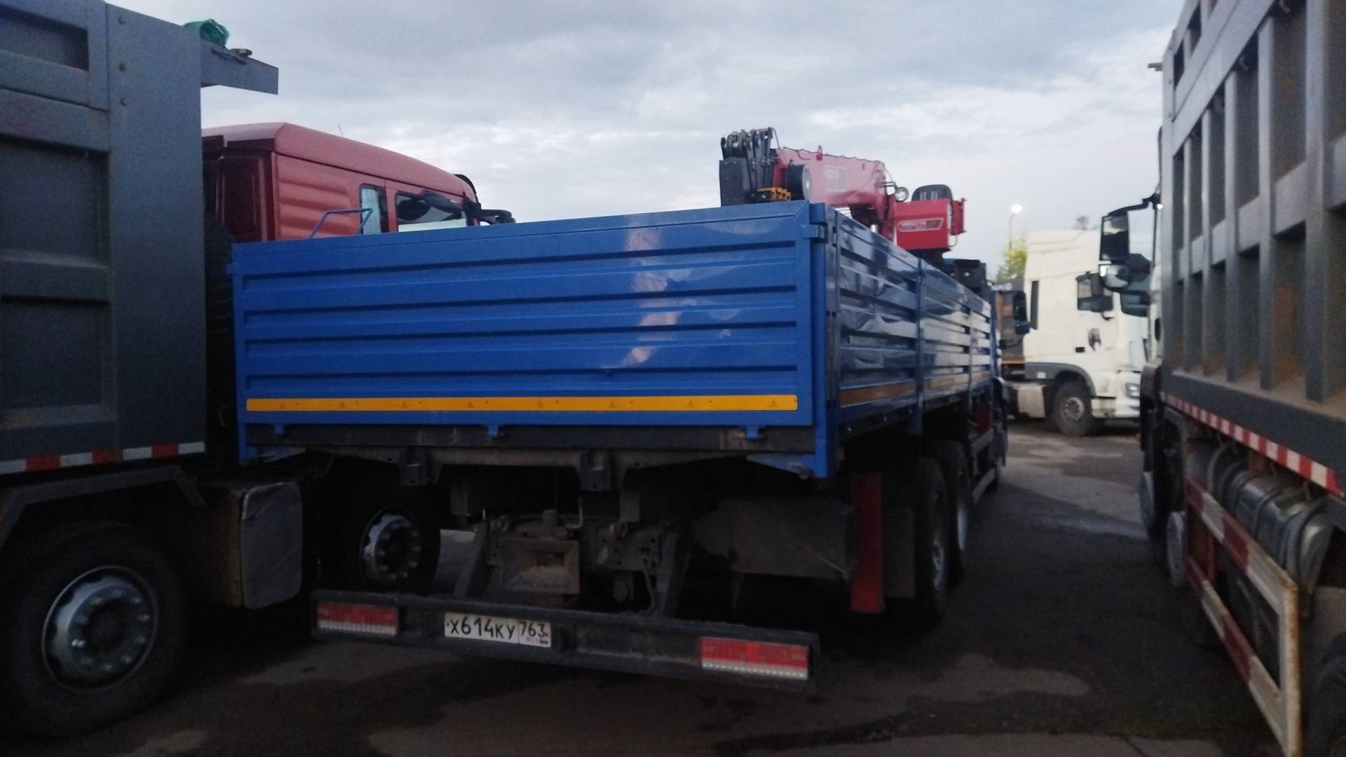 КАМАЗ 65117-48(A5),  12 267 км, 2024 года в лизинг