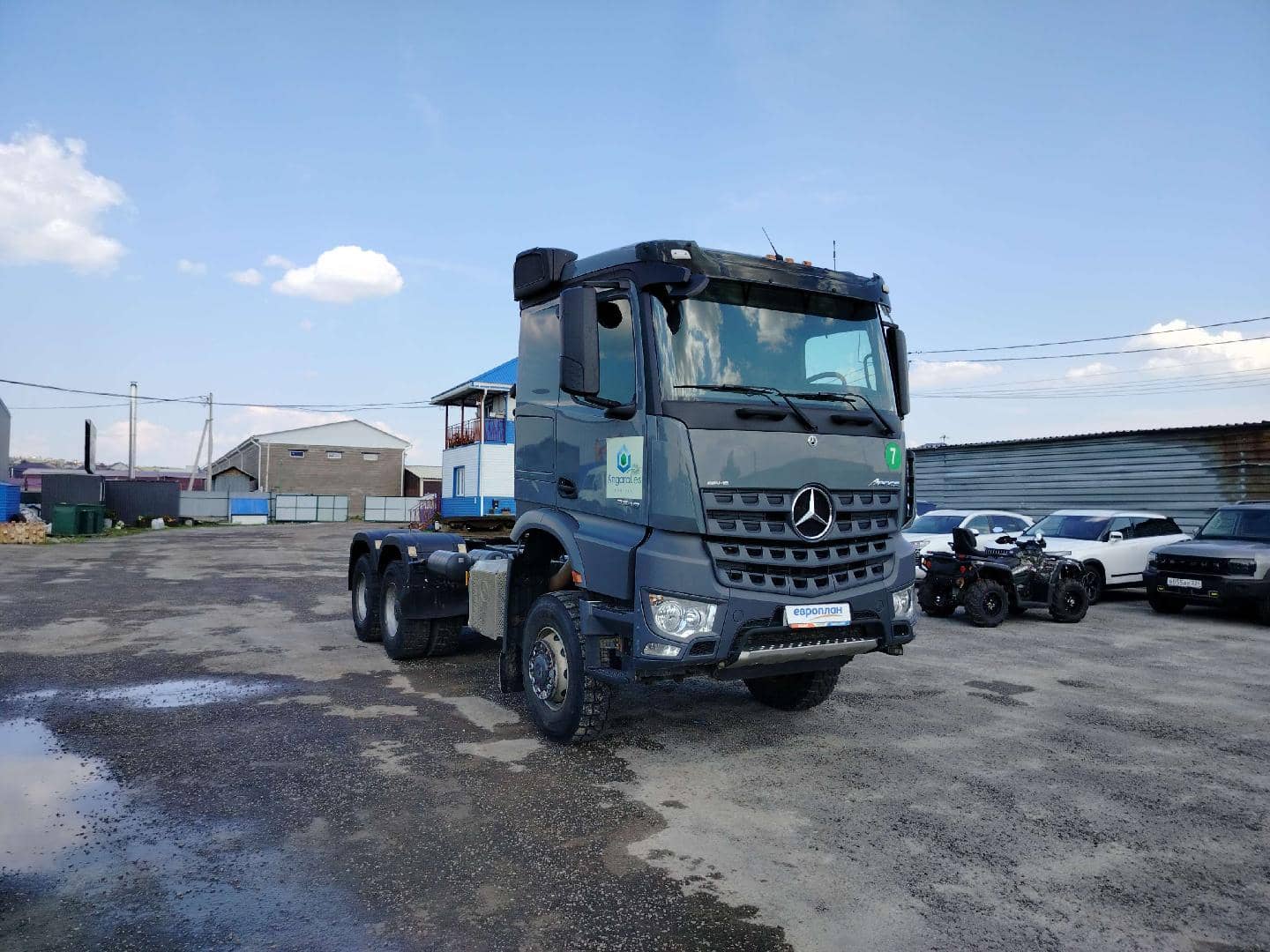 Mercedes-Benz Arocs 3348 AS 6x6 (ClassicSpace),  210 639 км, 2021 года в лизинг