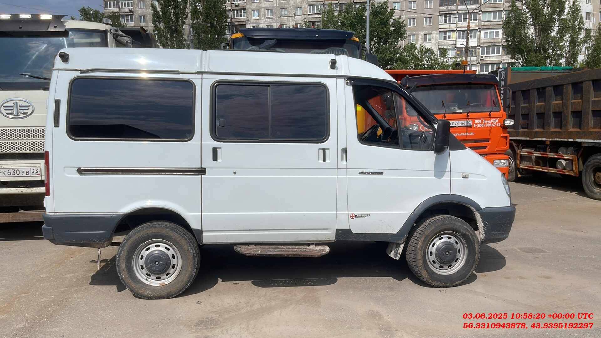 ГАЗ Соболь БИЗНЕС,  56 186 км, 2022 года