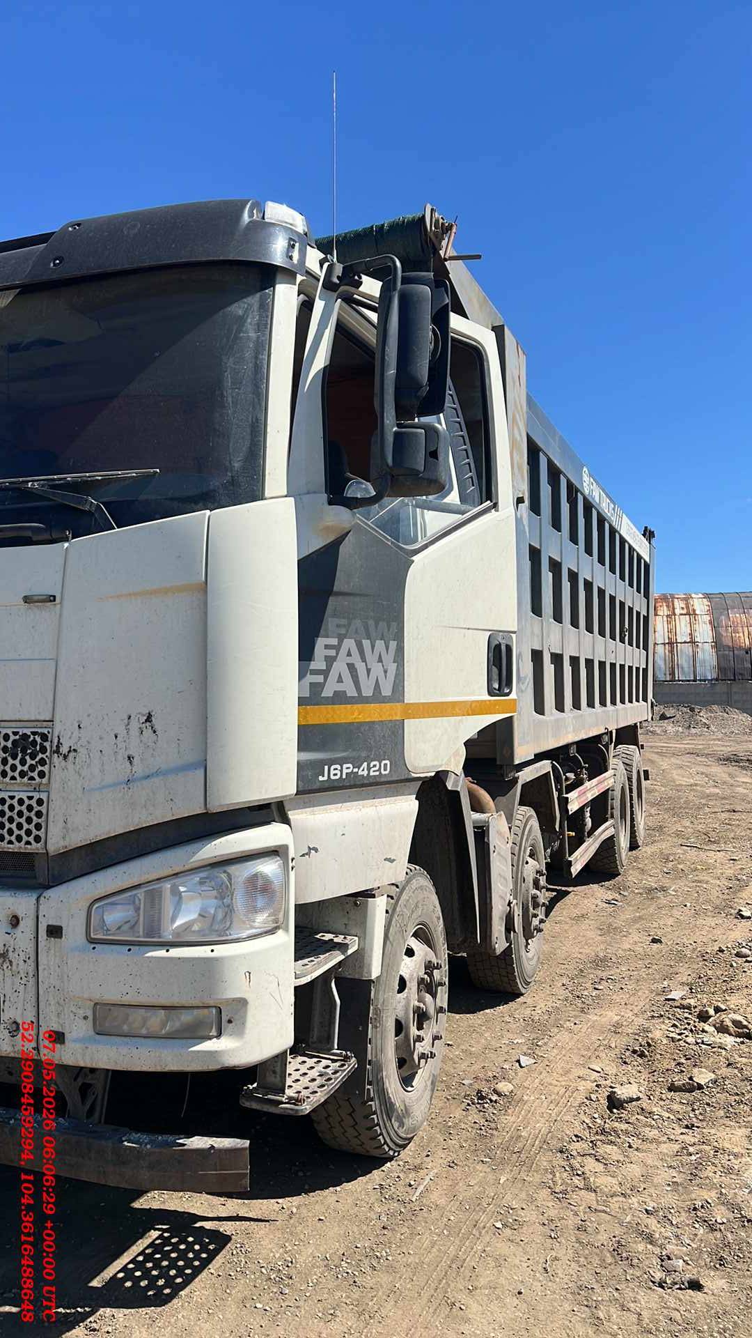 FAW CA3310P66K24T4E5 8х4,  99 437 км, 2023 года