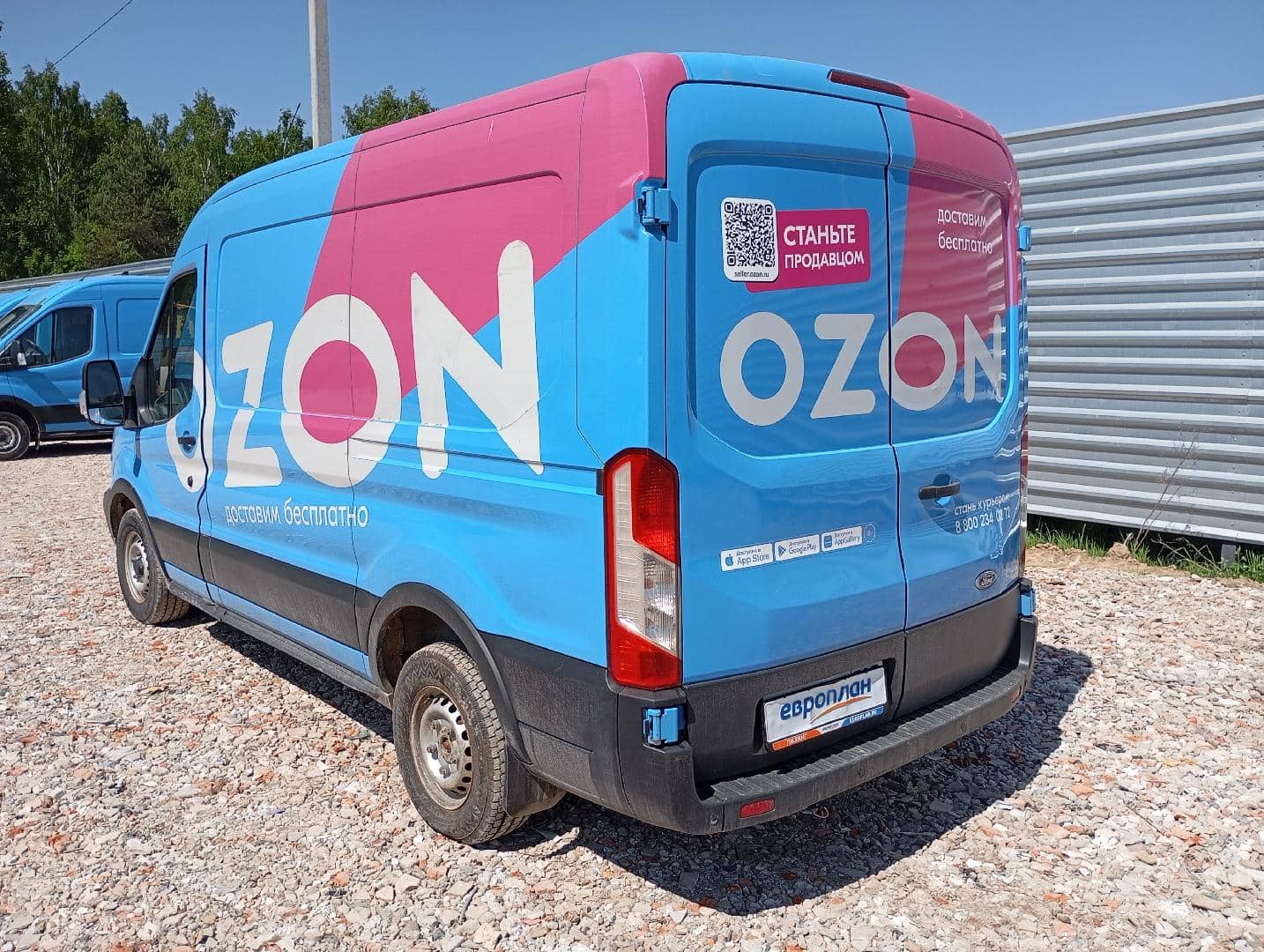 Ford Transit,  175 105 км, 2021 года в лизинг