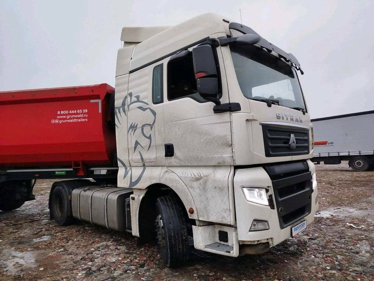 Sitrak C7H MAX ZZ4186V391HE,  406 060 км, 2023 года в лизинг
