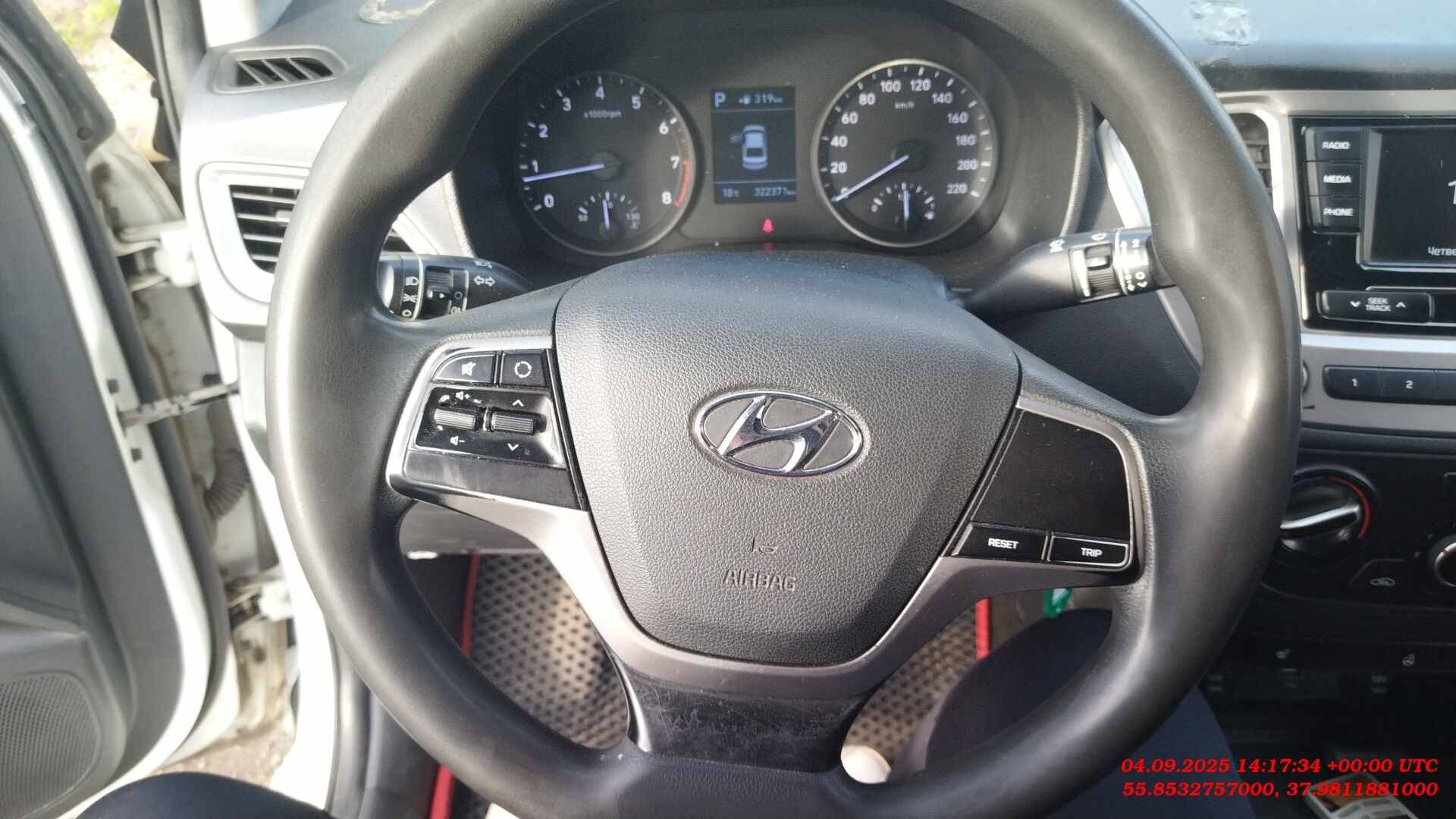 Hyundai Solaris,  322 371 км, 2019 года в лизинг