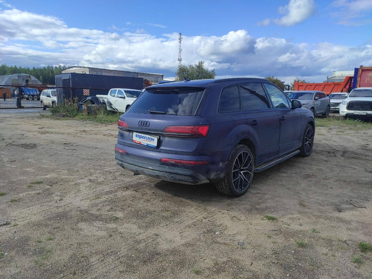 Audi Q7,  169 187 км, 2022 года в лизинг