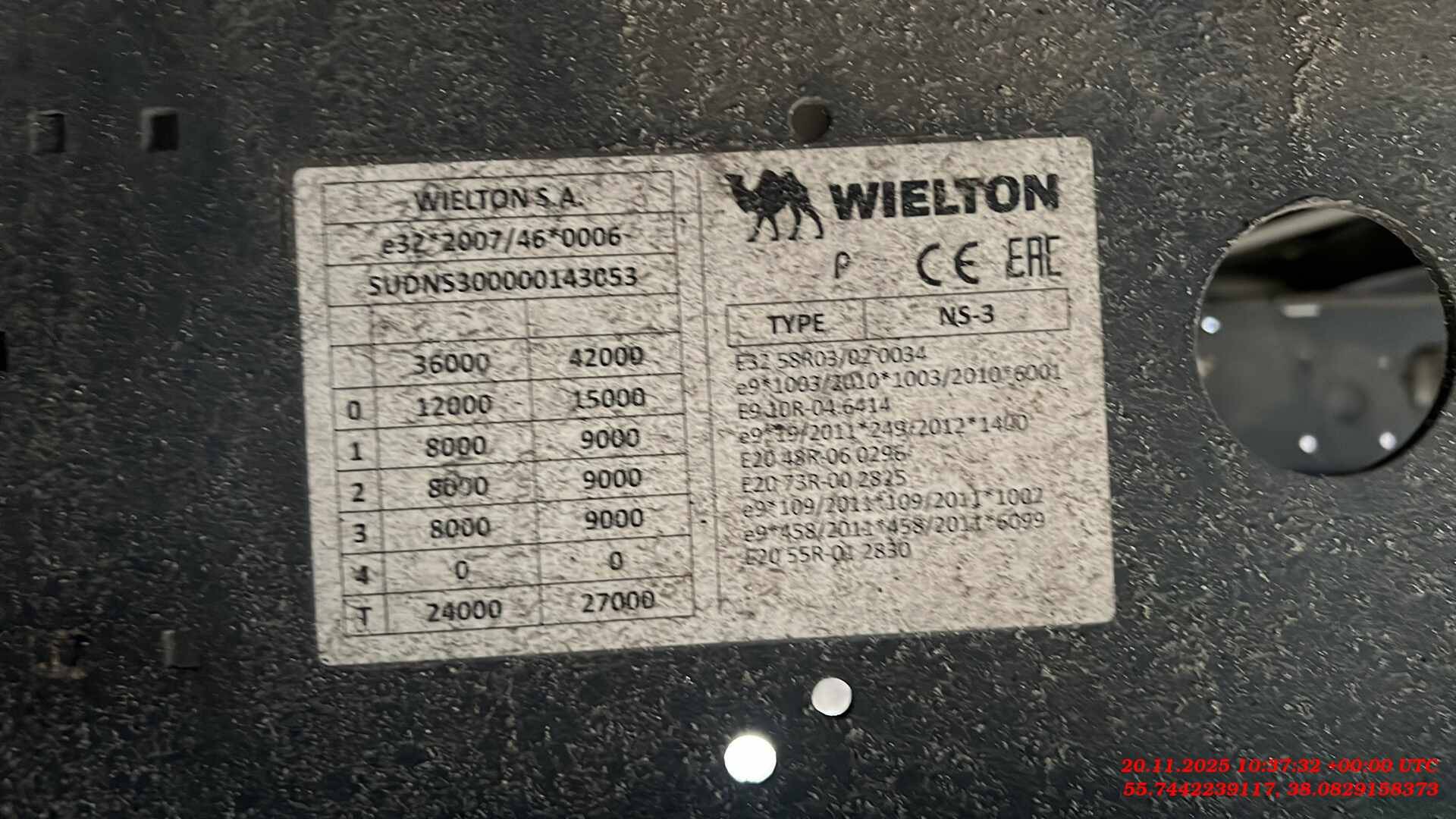 Wielton NS 3 K, 2023 года в лизинг